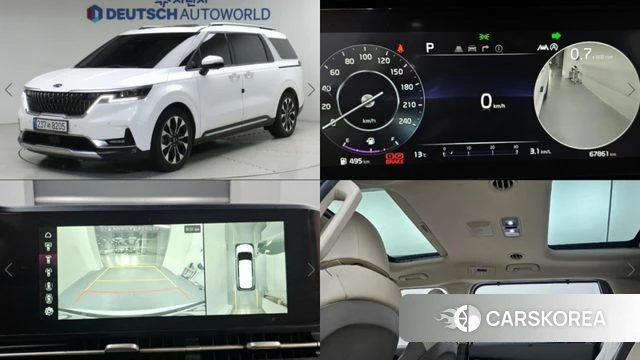 Kia Carnival 4th generation 2020 Белый из Кореи