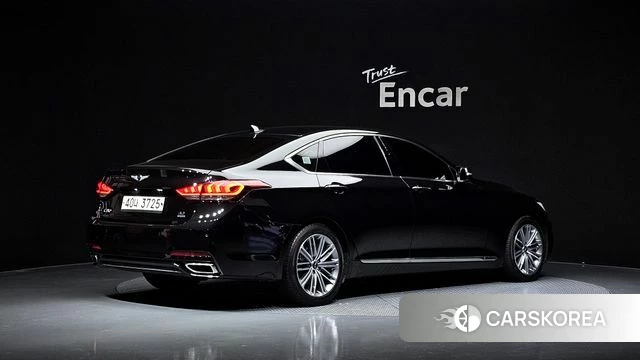 Genesis G80 2018 Черный из Кореи