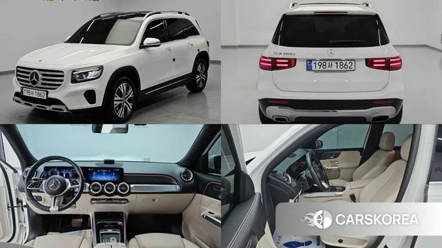 Mercedes-Benz GLB-Class X247 2024 Белый из Кореи