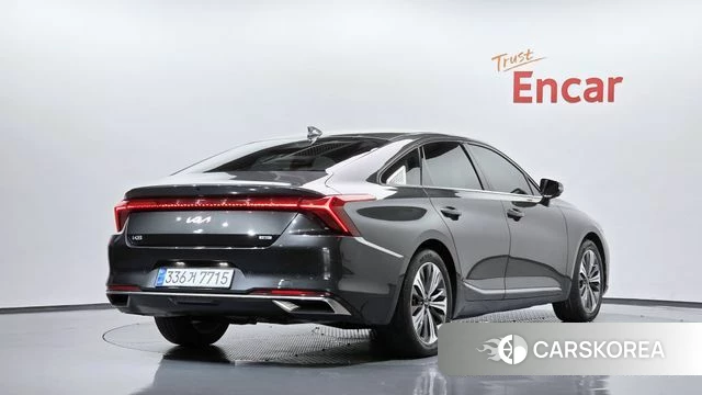 Kia K8 Hybrid 2022 Серый из Кореи