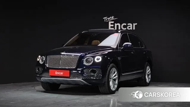 Bentley Bentayga 2020 Синий из Кореи