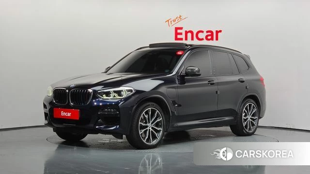 BMW X3 (G01) 2021 Черный из Кореи