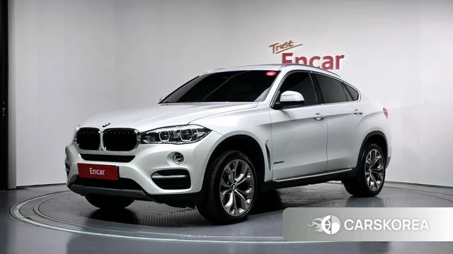 BMW X6 (F16) 2019 Белый из Кореи