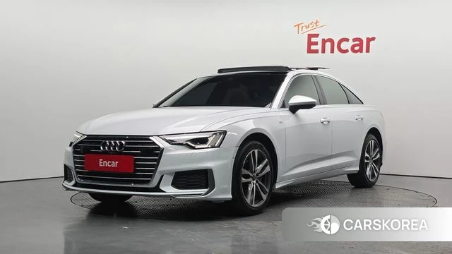 Audi A6 (C8) 2021 Белый из Кореи