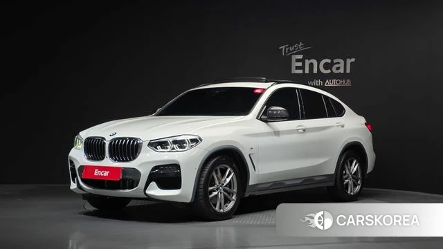 BMW X4 (G02) 2021 Белый из Кореи