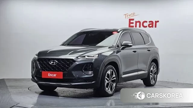 Hyundai Santa Fe TM 2018 Серый из Кореи