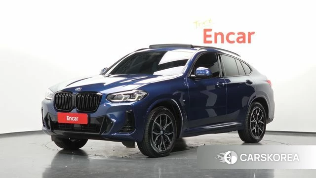BMW X4 (G02) 2023 Синий из Кореи