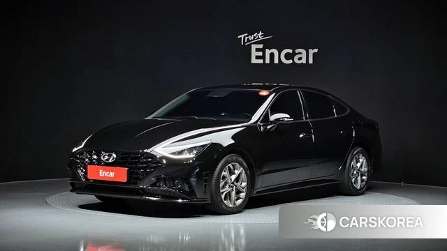 Hyundai Sonata (DN8) 2021 Черный из Кореи