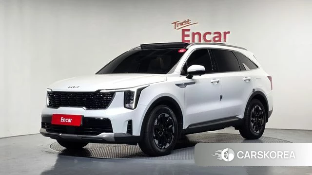 Kia The New Sorento 4th Generation 2023 Белый из Кореи