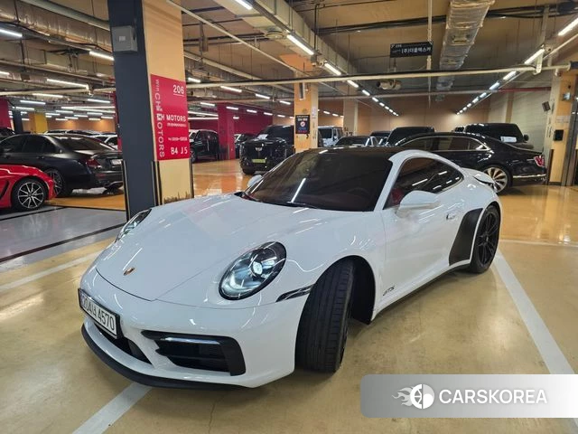 Porsche 911(992) 2023 Белый из Кореи