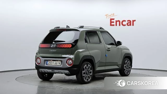 Hyundai Casper 2022 Зеленый из Кореи
