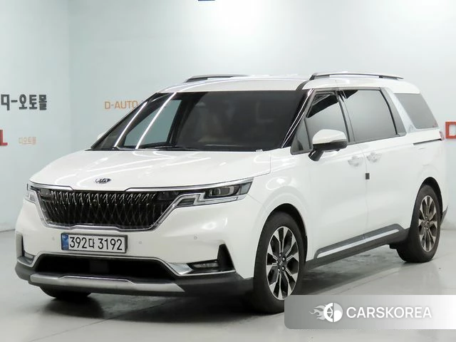 Kia Carnival 4th generation 2021 Белый из Кореи