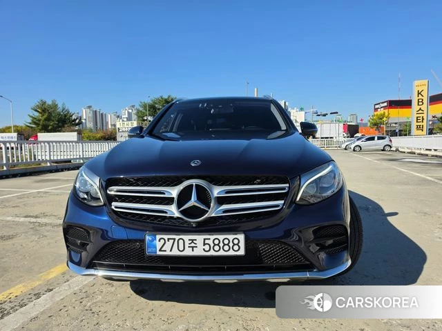 Mercedes-Benz GLC-Class X253 2019 Синий из Кореи