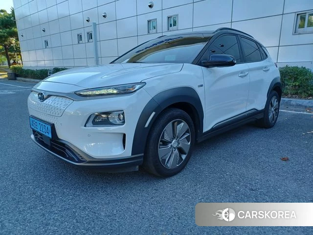 Hyundai Kona Electric 2018 Белый из Кореи