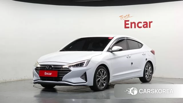 Hyundai The New Avante AD 2018 Белый из Кореи
