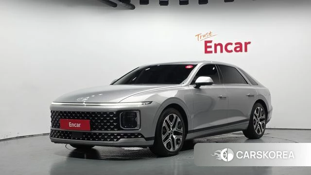 Hyundai Grandeur (GN7) 2022 Серебристо-серый из Кореи