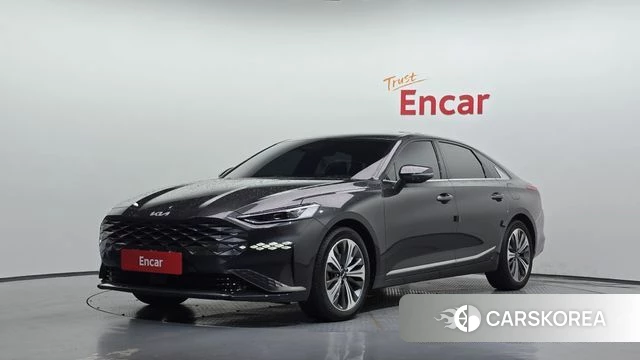 Kia K8 Hybrid 2022 Серый из Кореи
