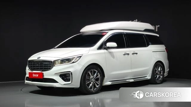 Kia The New Carnival 2018 Белый из Кореи