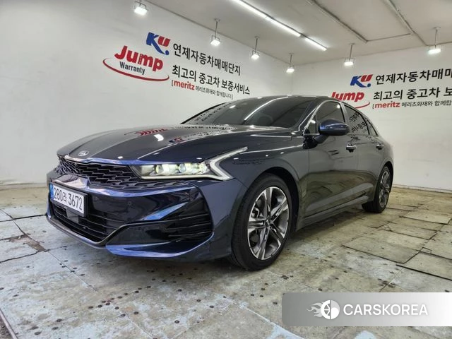 Kia K5 3rd generation 2021 Синий из Кореи