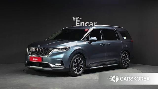 Kia Carnival 4th generation 2021 Синий из Кореи