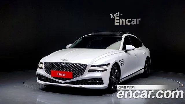 Genesis G80 (RG3) 2021 Белый из Кореи