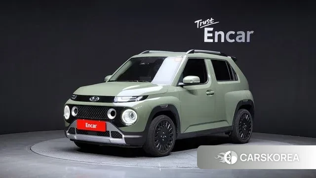 Hyundai Casper 2022 Темно-зеленый из Кореи