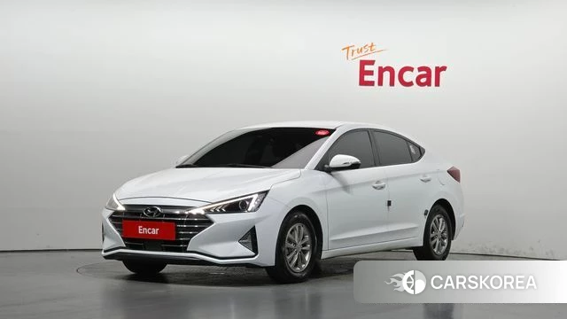 Hyundai The New Avante AD 2019 Белый из Кореи