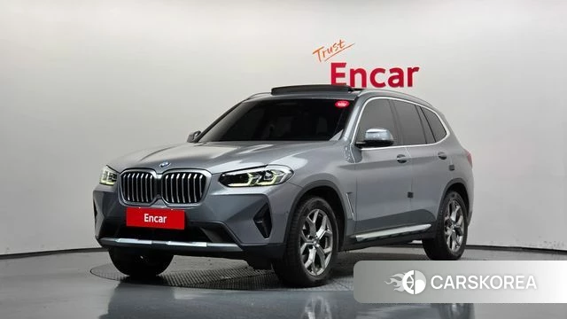 BMW X3 (G01) 2022 Серый из Кореи