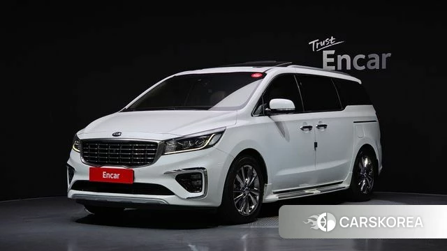 Kia The New Carnival 2018 Белый из Кореи