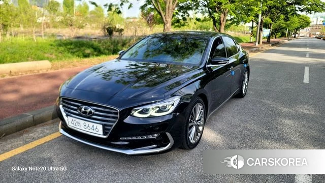 Hyundai Grandeur IG 2018 Черный из Кореи