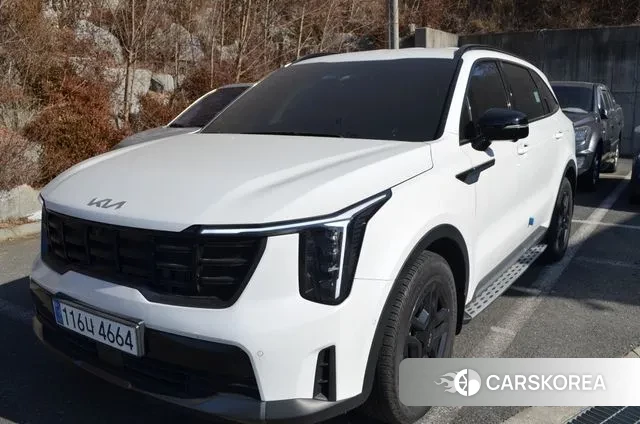 Kia The New Sorento 4th Generation 2023 Белый из Кореи