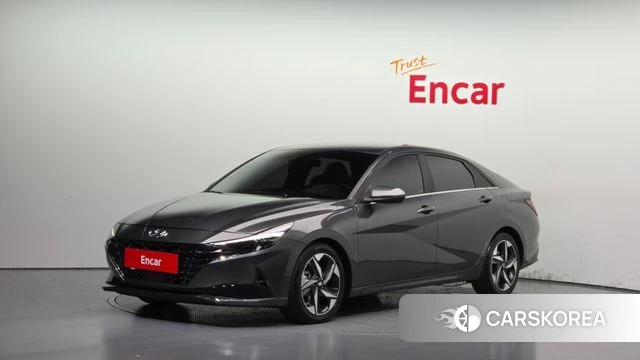 Hyundai Avante (CN7) 2022 Серый из Кореи