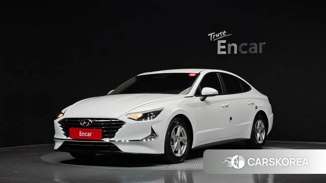 Hyundai Sonata (DN8) 2021 Белый из Кореи