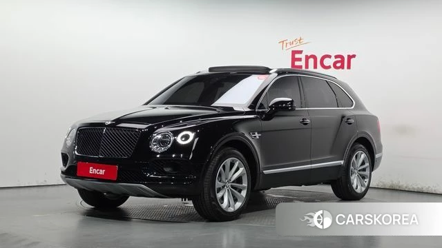 Bentley Bentayga 2019 Черный из Кореи