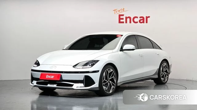 Hyundai Ionic 6 2023 Белый из Кореи
