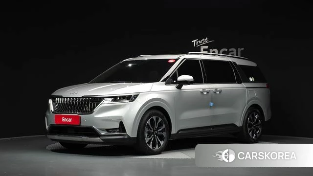 Kia Carnival 4th generation 2022 Серебристо-серый из Кореи