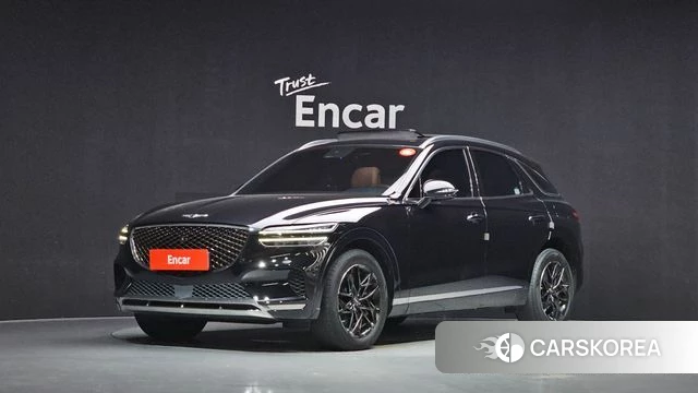 Genesis GV70 2021 Черный из Кореи