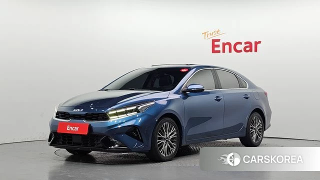 Kia The New K3 2nd generation 2021 Синий из Кореи