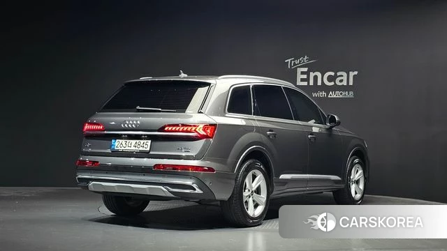 Audi Q7 (4M) 2022 Серый из Кореи