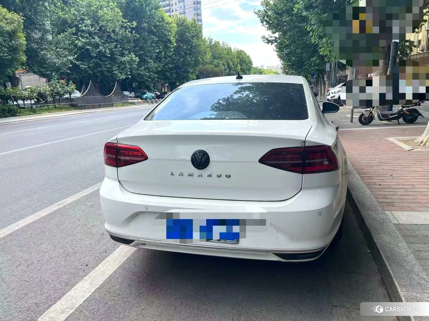 Volkswagen Lamando 2019 Белый из Китая