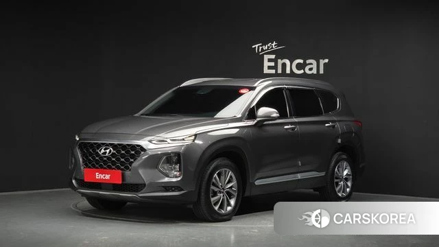 Hyundai Santa Fe TM 2020 Серый из Кореи