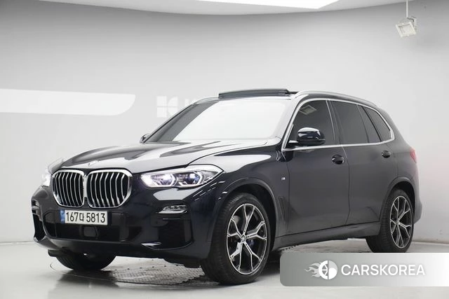 BMW X5 (G05) 2021 Синий из Кореи