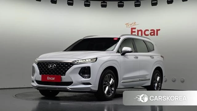 Hyundai Santa Fe TM 2018 Белый из Кореи
