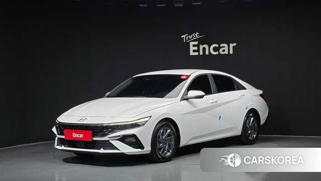 Hyundai The New Avante (CN7) 2023 Белый из Кореи