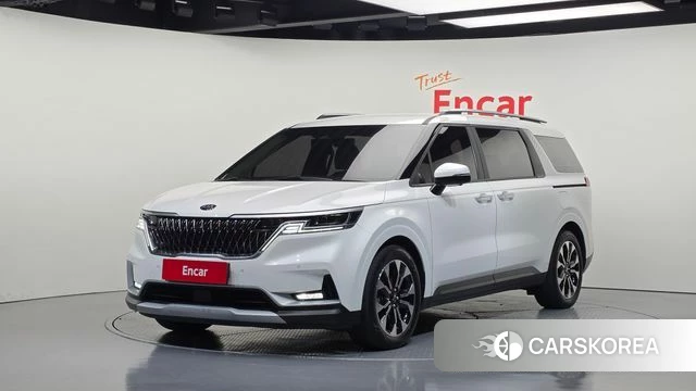 Kia Carnival 4th generation 2021 Белый из Кореи