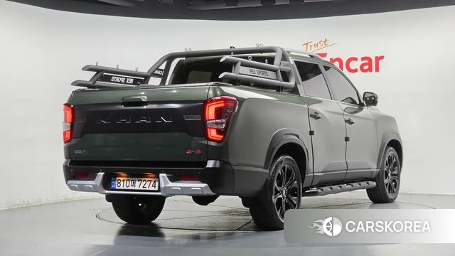 Ssangyong The New Rexton Sports Cannes 2021 Зеленый из Кореи