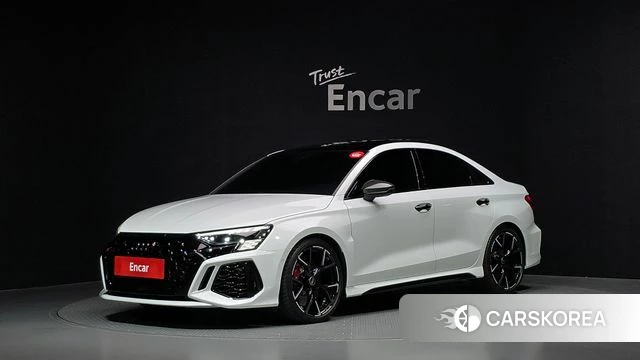 Audi RS3 (8Y) 2023 Белый из Кореи