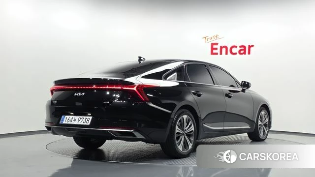 Kia K8 Hybrid 2022 Черный из Кореи