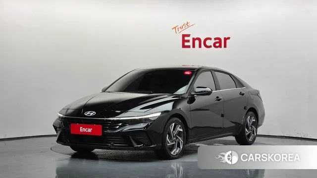 Hyundai The New Avante (CN7) 2025 Черный из Кореи