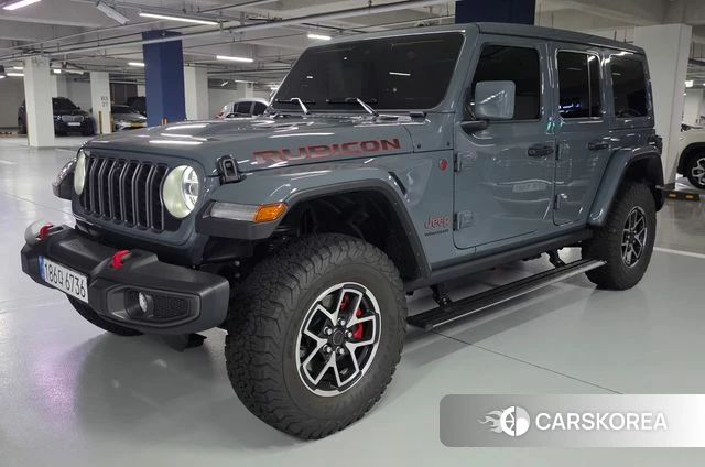 Jeep Wrangler (JL) 2025 Небесно-голубой из Кореи